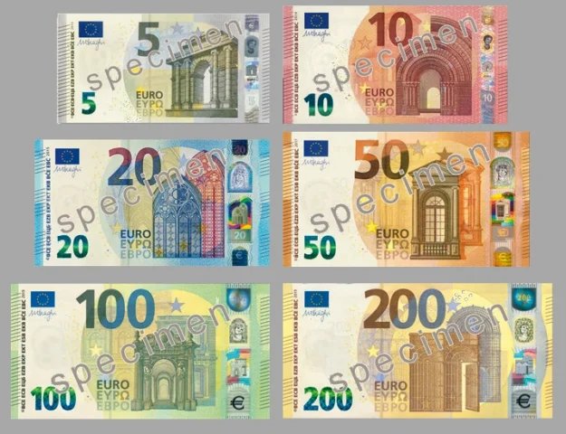 Tiền Euro của nước nào? Giải đáp mọi thắc mắc về đồng tiền chung Châu Âu Các mệnh giá tiền giấy Euro mới