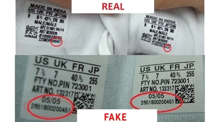 Bí quyết check giày Adidas chính hãng chuẩn 2026 Cách nhận biết giày Adidas chính hãng