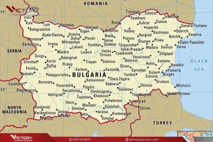 Cảnh quan thành phố Sofia, Bulgaria
