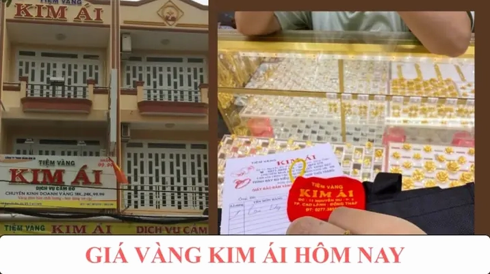 Tiệm Vàng Kim Ái 2026: Cập Nhật Giá Vàng & Xu Hướng Trang Sức Mới Nhất Cập nhật giá vàng tại Tiệm Vàng Kim Ái