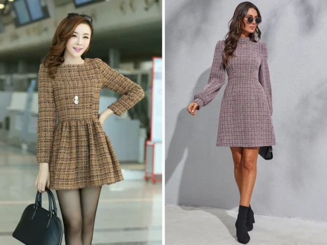 Các Mẫu Váy Dạ Mùa Đông Đẹp 2026: Ấm Áp, Sang Trọng Chọn váy dạ phù hợp vóc dáng