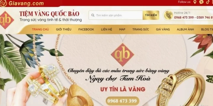 Cửa hàng kinh doanh vàng tại Biên Hòa