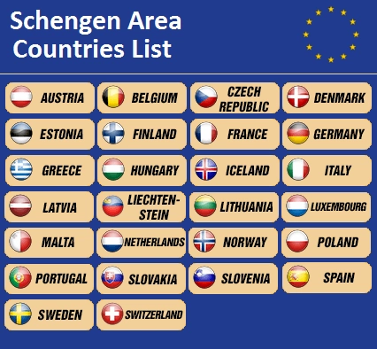Khối Schengen Gồm Những Nước Nào? Cập Nhật 2026 Mới Nhất Danh sách 26 nước Schengen