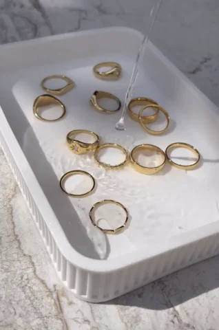 Dung dịch làm sạch trang sức chuyên dụng cho vàng 18K