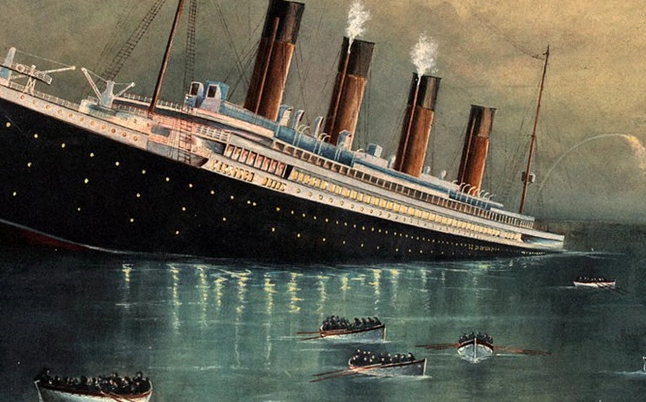 Hình ảnh minh họa những người trên tàu Titanic