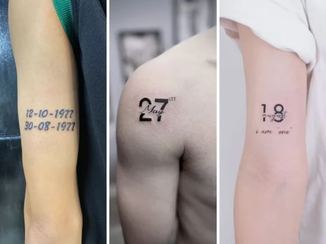 Hình Xăm Số Năm Sinh: Ý Nghĩa, Xu Hướng & Lưu Ý 2026 Hình xăm ngày tháng năm sinh trên bắp tay