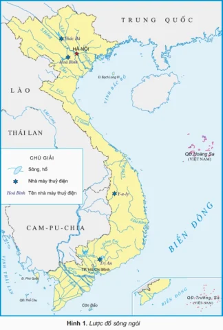 Địa hình miền núi Việt Nam ảnh hưởng đến hướng sông chảy
