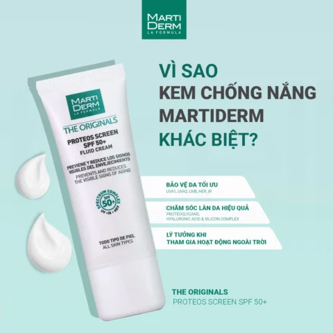 Kem chống nắng MartiDerm của nước nào? Hé lộ nguồn gốc và đánh giá 2026 Kem chống nắng MartiDerm đa dạng sản phẩm