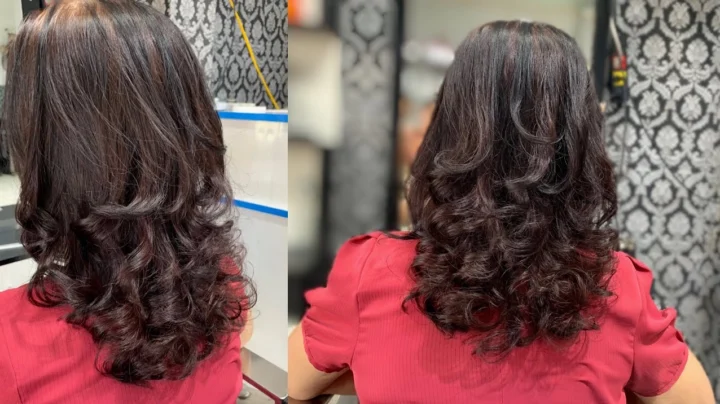 Kiểu tóc bob xoăn ngắn cá tính cho phụ nữ trung niên