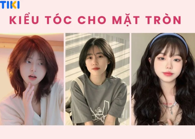 Bí Quyết Chọn Kiểu Tóc Cho Mặt Tròn To Hoàn Hảo 2026 Kiểu tóc mái bay cho mặt tròn to
