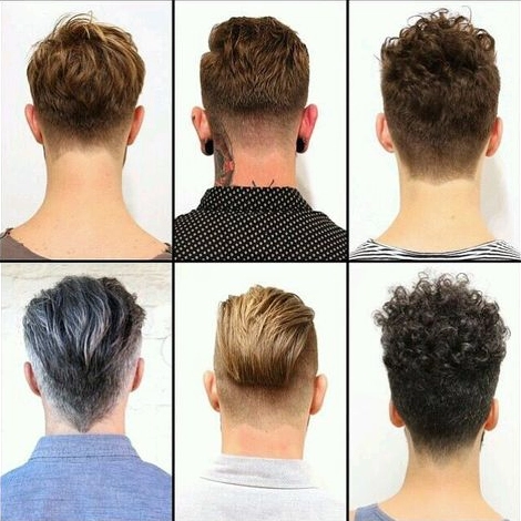 Kiểu tóc nam gáy vuốt ngược lịch lãm