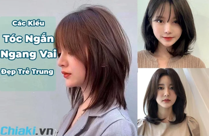 Các Kiểu Tóc Ngang Vai Đẹp: Xu Hướng 2026 và Bí Quyết Chọn Lựa Kiểu tóc ngang vai thẳng tự nhiên, thanh lịch