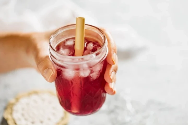 Lá tía tô tươi dùng làm nước uống