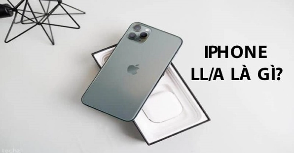 Mã hiệu LL/A trên iPhone