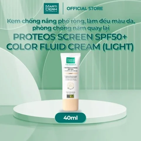 Kem chống nắng MartiDerm của nước nào? Hé lộ nguồn gốc và đánh giá 2026 MartiDerm Photo-Age Fluor Active Sunscreen SPF 50+