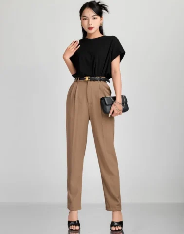 Mẫu Quần Baggy: Xu Hướng Thời Trang 2026 & Cách Phối Đồ Mẫu quần baggy nữ phối đồ năng động