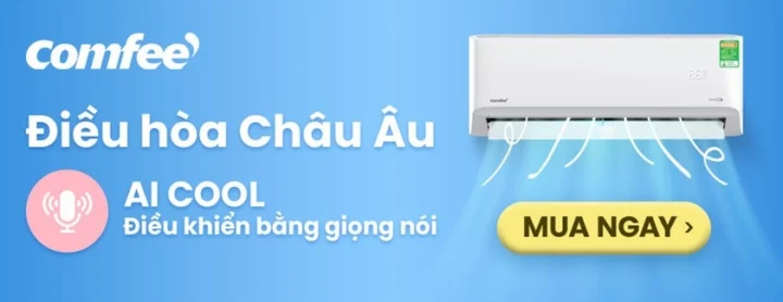 Máy giặt Comfee với nhiều chương trình giặt