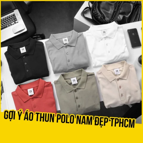Shop Áo Polo Nam TPHCM: Điểm Danh Các Địa Chỉ Must-Have 2026 Nam giới mặc áo polo phối đồ lịch lãm