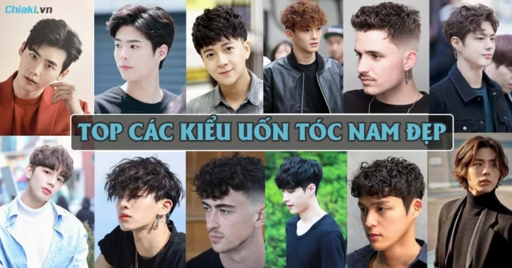 Nhiều kiểu tóc uốn nam đẹp và sành điệu