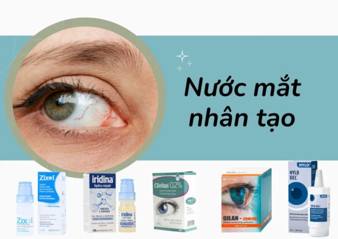 Nước mắt nhân tạo loại nào tốt nhất cho mắt bạn 2026? Nhiều loại nước mắt nhân tạo khác nhau