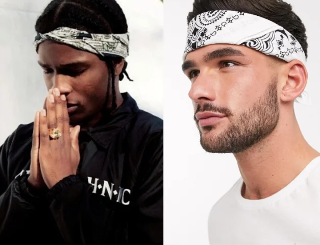 Khăn Bandana Là Gì? Hướng Dẫn Diện Mạo Thời Trang 2026 Phối khăn bandana với áo sơ mi