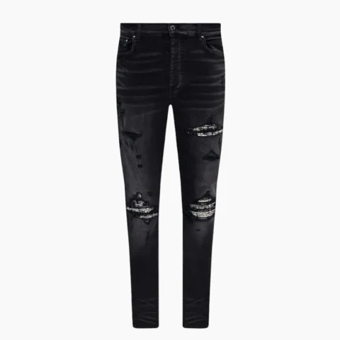 Quần Bò Nam Amiri: Biểu Tượng Thời Trang Đẳng Cấp 2026 Quần bò nam Amiri dáng skinny màu đen
