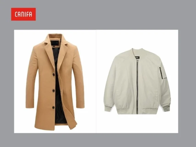 So sánh áo coat và jacket