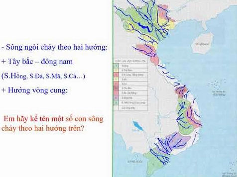 Sông ngòi miền Trung có đặc điểm ngắn và dốc