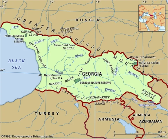 Georgia Là Nước Nào? Khám Phá Vùng Đất Cổ Đại Giữa Châu Âu & Châu Á Thủ đô Tbilisi lung linh về đêm