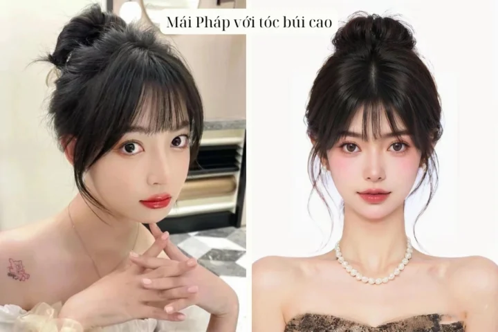 Tư vấn chọn mái tóc mái kiểu Pháp theo khuôn mặt