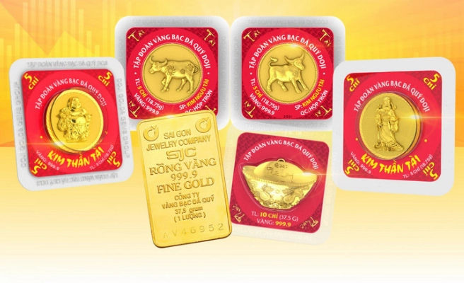 Vàng miếng Doji - Sản phẩm của thương hiệu Doji