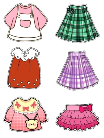 Váy Chibi dễ thương dành cho nữ