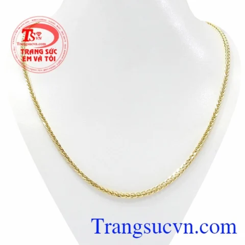 Vòng tay vàng tây 18K sang trọng
