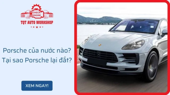 Xe Porsche tại nhà máy