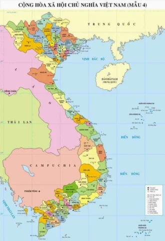 Đà Nẵng trên bản đồ Việt Nam