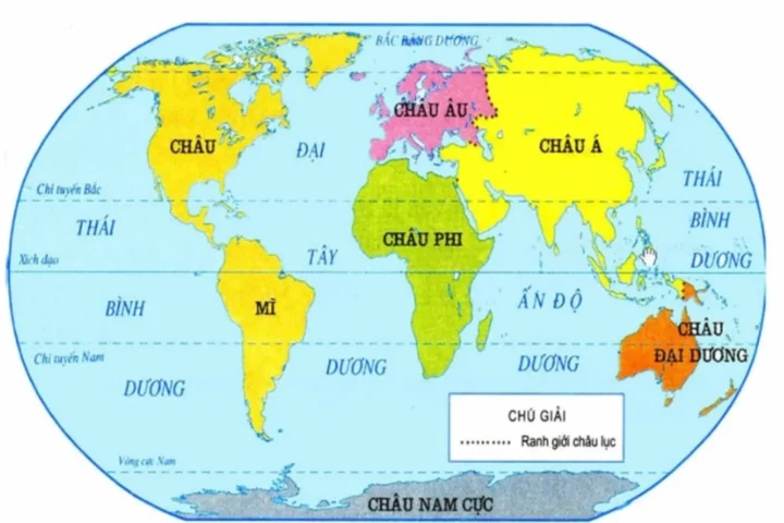Khám phá Các Châu Lục Trên Thế Giới: Kiến Thức Toàn Diện 2026 Bản đồ các quốc gia châu Mỹ
