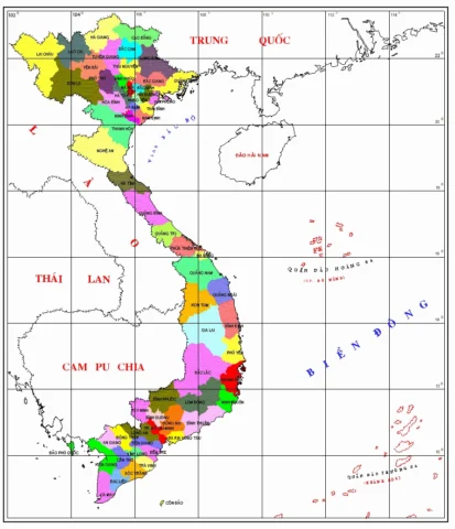 Vị Trí Địa Lý Nước Ta: Phân Tích Chuyên Sâu và Tiềm Năng Phát Triển 2026 Bản đồ hành chính và địa hình Việt Nam