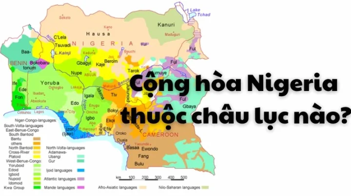 Cộng hòa Nigeria Thuộc Châu Lục Nào? Khám phá Địa lý & Chính trị Bản đồ Nigeria tại Tây Phi