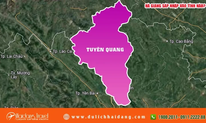 Bản đồ tỉnh Hà Giang
