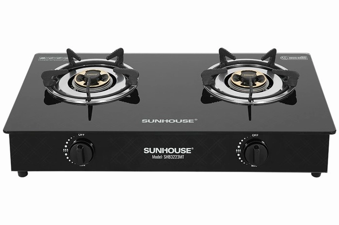 Bếp ga Sunhouse dễ dàng vệ sinh
