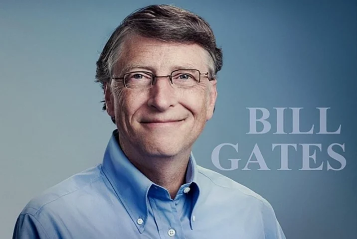 Bill Gates tại một sự kiện công nghệ