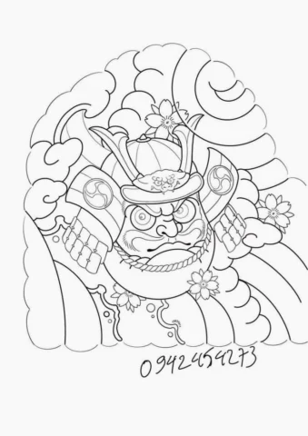 Búp bê Daruma truyền thống màu đỏ
