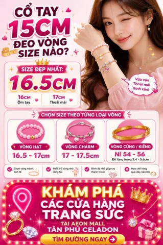 Các loại vòng tay phổ biến trên thị trường