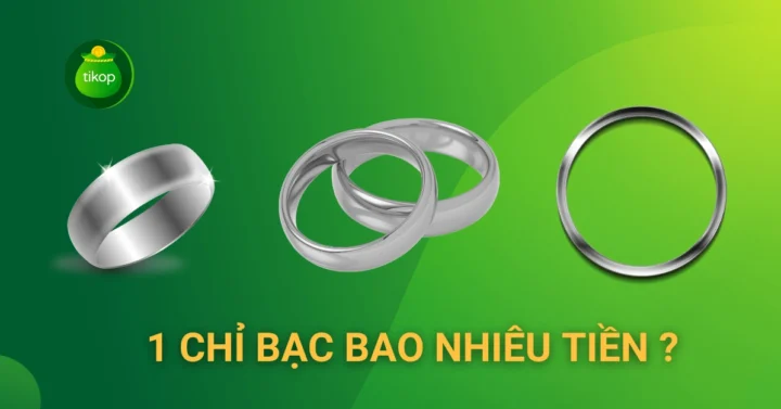 Cập nhật giá 1 chỉ bạc hôm nay