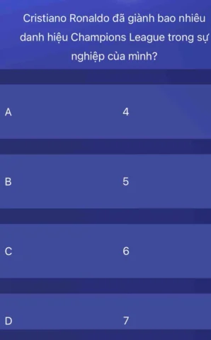 Cristiano Ronaldo nhận giải thưởng cá nhân tại Champions League
