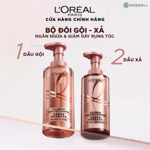 Dầu gội L'Oréal giúp tóc chắc khỏe