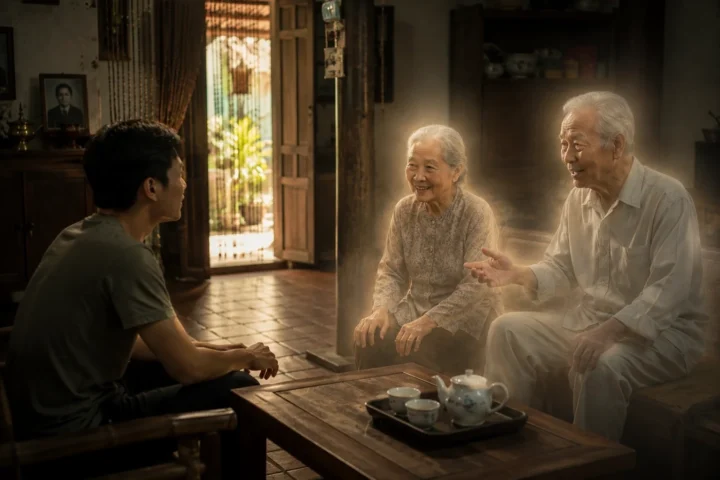 Giải mã giấc mơ nói chuyện với người đã khuất