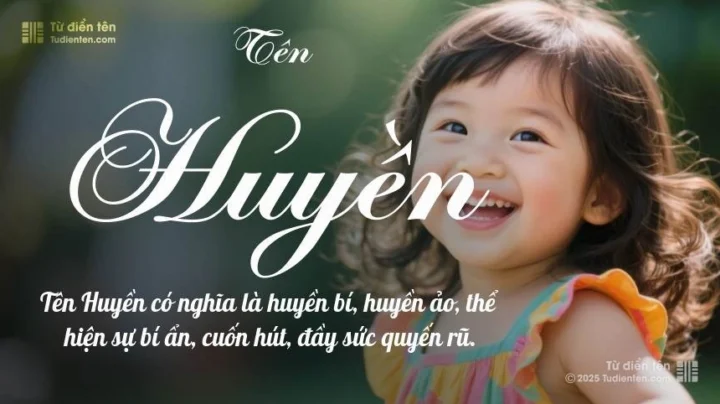 Hình ảnh biểu tượng cho sự bí ẩn và trí tuệ của tên Huyền