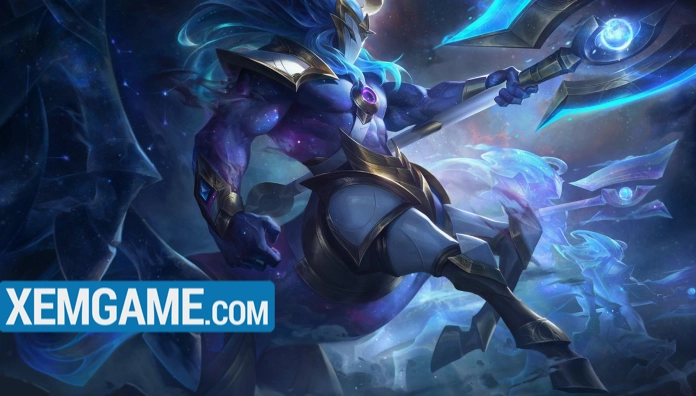 Hình ảnh Hecarim trong trang phục Vũ Trụ