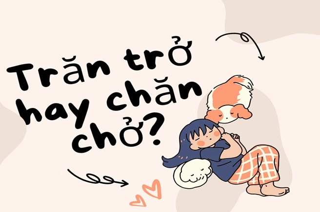 Hình ảnh thể hiện sự bồn chồn và lo lắng